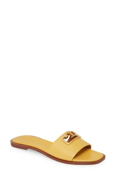 Shop Tory Burch Selby Slide Sandal In Goldfinch