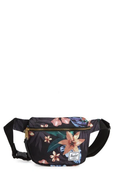 Shop Herschel Supply Co Fifteen Belt Bag In Summer Floral Black