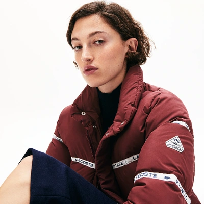 Lacoste Unisex X Pyrenex Lightweight Puffer Coat In Bordeaux ModeSens