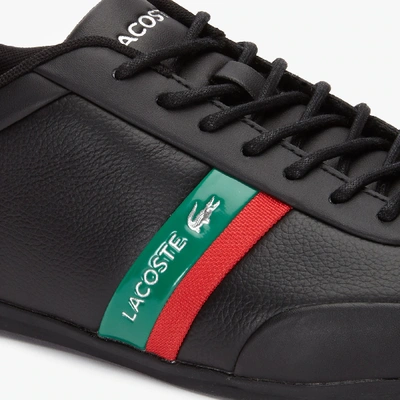 Shop Lacoste Men's Storda Sneaker In Black,green