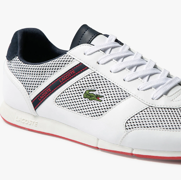 lacoste menerva trainers white