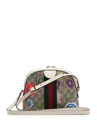 Shop Gucci Ophidia Small Shoulder Bag In Multi