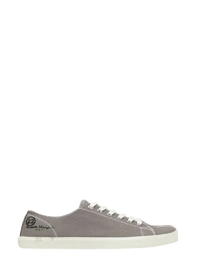Shop Maison Margiela Tabi Sneakers In Grey