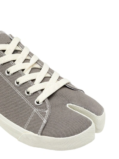 Shop Maison Margiela Tabi Sneakers In Grey