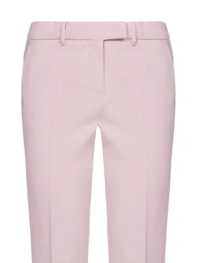 Shop Max Mara Studio Cady Trousers In Pink