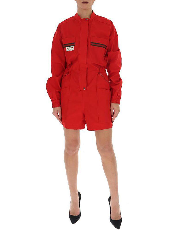 gucci red jumpsuit