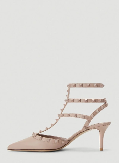 Shop Valentino Garavani Rockstud Pumps In Pink