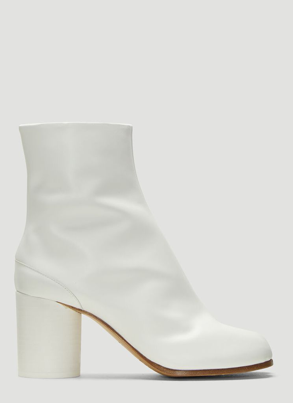 maison margiela white boots