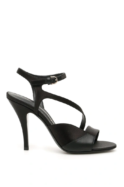Shop Ferragamo Salvatore  Stiletto Heel Sandals In Black