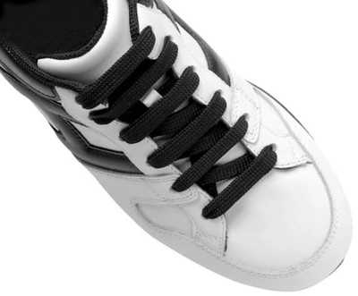 Shop Hogan Maxi H222 Sneakers In White