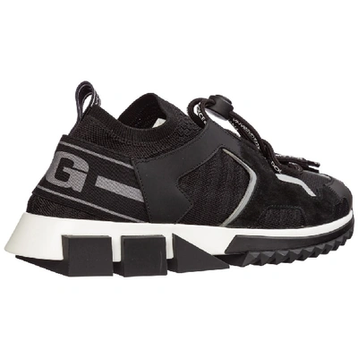 Shop Dolce & Gabbana Sorrento Trekking Sneakers In Black