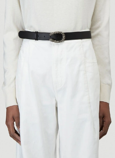 Shop Gucci Dionysus Belt In Black