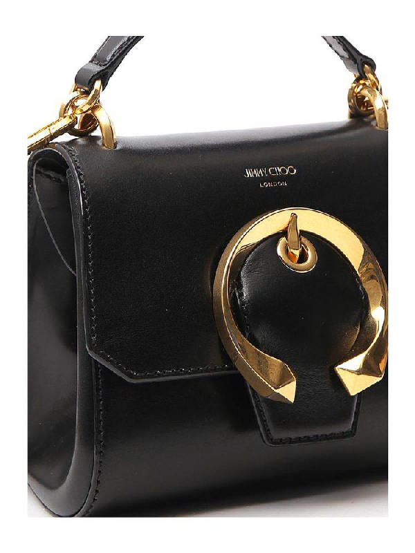 Jimmy Choo Madeline Small Shoulder Bag In Black ModeSens