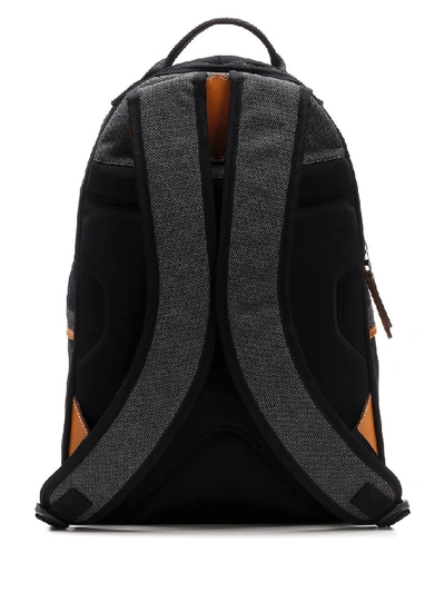 Shop Loewe Zipped Logo Patch Backpack In Multi