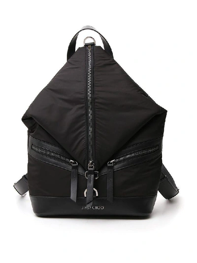 Shop Jimmy Choo Fitzroy Backpack In Black