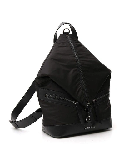Shop Jimmy Choo Fitzroy Backpack In Black