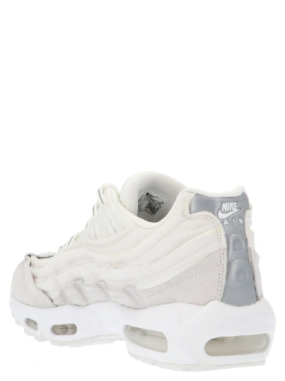Shop Comme Des Garçons Homme Deux Comme Des Garçons Homme Plus X Nike Air Max 95 Sneakers In White