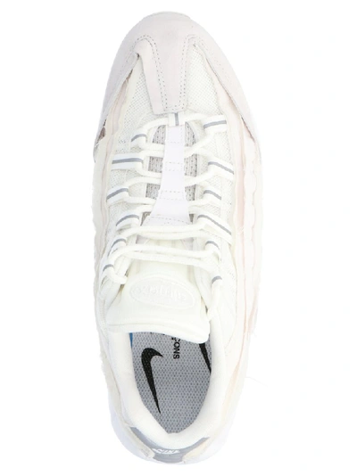 Shop Comme Des Garçons Homme Deux Comme Des Garçons Homme Plus X Nike Air Max 95 Sneakers In White