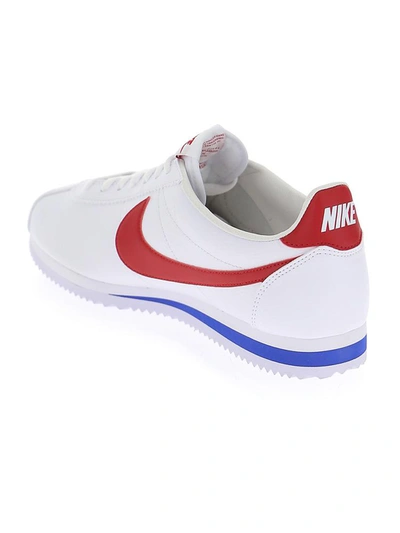 Shop Nike Cortez Leather Sneakers In Multi