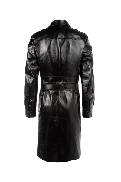 Shop Prada Belted Mid In Black