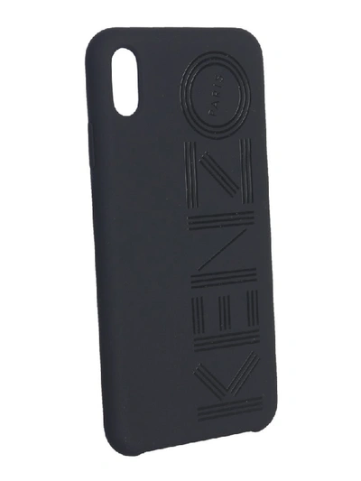 Shop Kenzo Logo Iphone Xs Max Case In Black