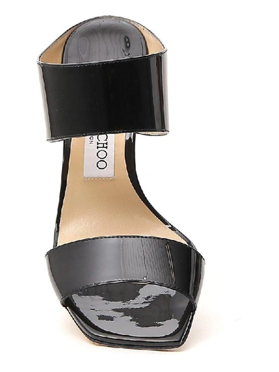 Shop Jimmy Choo Hira 65 Sandals In Black