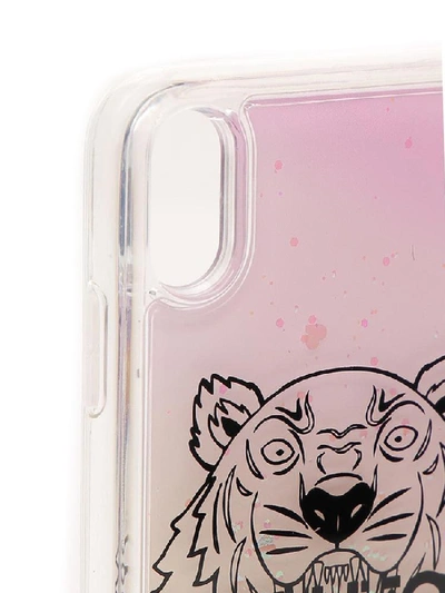 Shop Kenzo Tiger Logo Iphone Xs Max Case In Pink