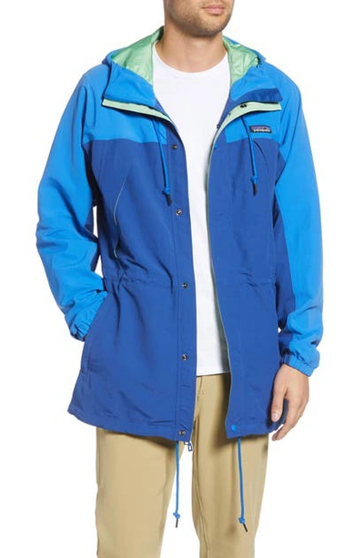 Shop Patagonia Recycled Nylon Parka In Superior Blue