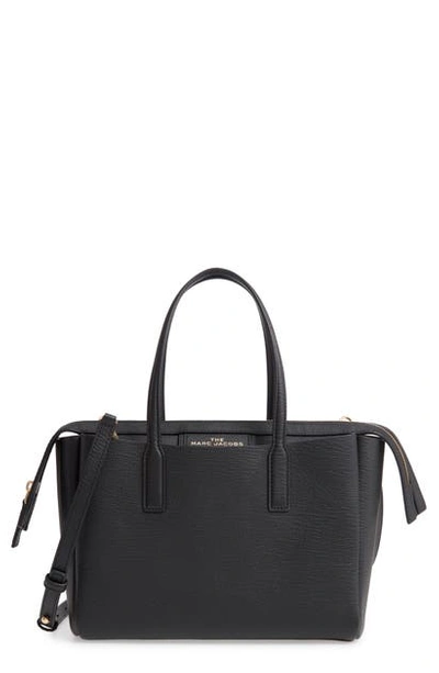 Shop The Marc Jacobs Marc Jacobs The Protege Mini Leather Tote In Black