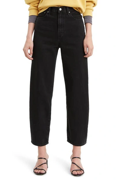 Shop Levi's Balloon Leg High Waist Jeans In Black Book Balloon