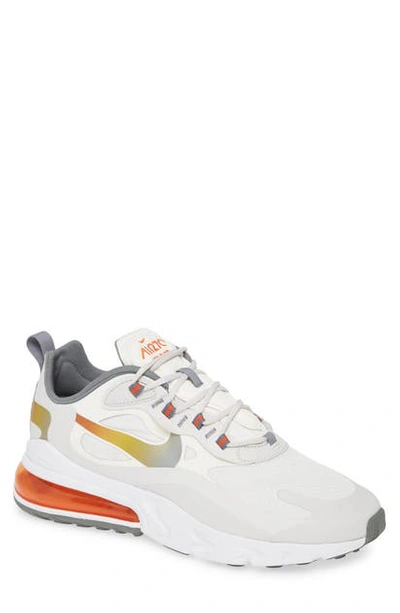 Shop Nike Air Max 270 React Se Sneaker In White/ Metallic Gold/ Grey