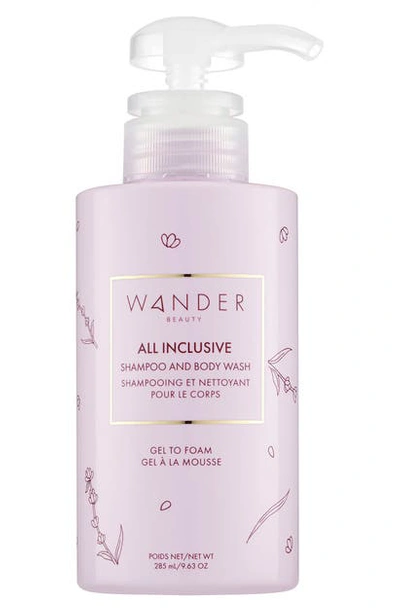 Shop Wander Beauty All Inclusive Shampoo And Body Wash