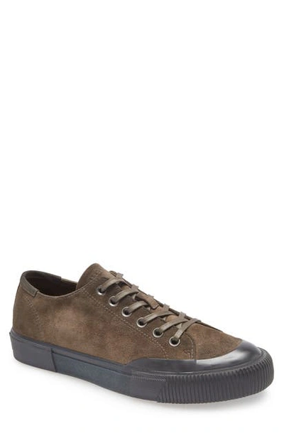Shop Allsaints Dumont Sneaker In Slate Grey