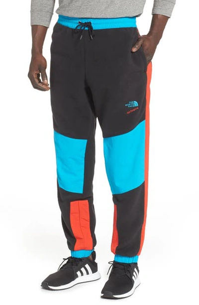 Shop The North Face 1992 Extreme Collection Fleece Pants In Tnf Black Combo