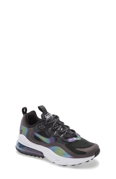 Shop Nike Air Max 270 React Sneaker In Dark Grey/ Black/ White