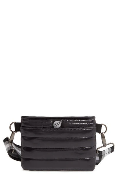 Shop Think Royln Convertible Belt Bag In Black Patent