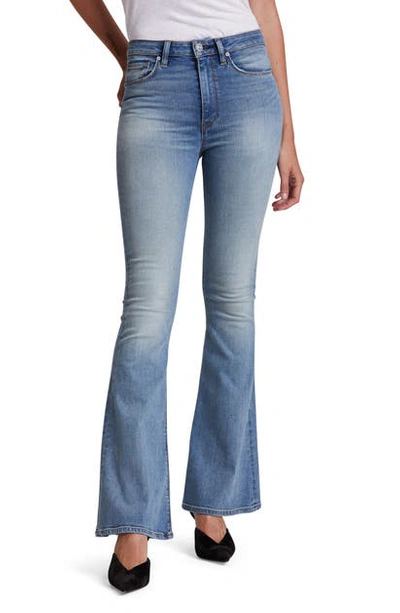Shop Hudson Holly High Waist Flare Jeans In Word Play
