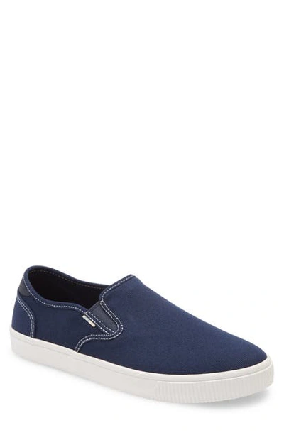 Shop Toms Baja Slip-on In Navy