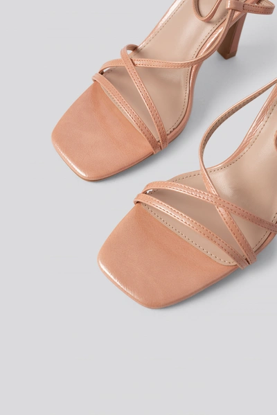 Shop Raid Rupa Sandal Pink In Baby Pink