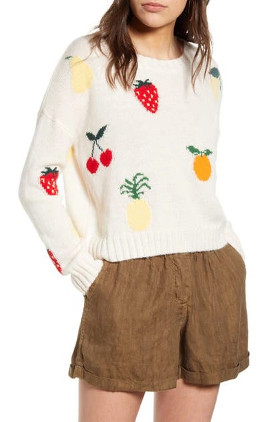 Shop Rails Perci Intarsia Sweater In Fruit Medley