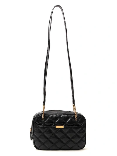 Shop Saint Laurent Quilted Shoulder Bag In Black