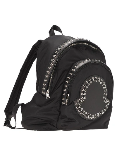 Shop Moncler Genius Moncler X Noir Kei Ninomiya Embellished Backpack In Black