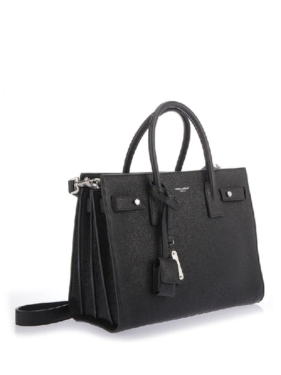 Shop Saint Laurent Sac De Jour Small Tote Bag In Black