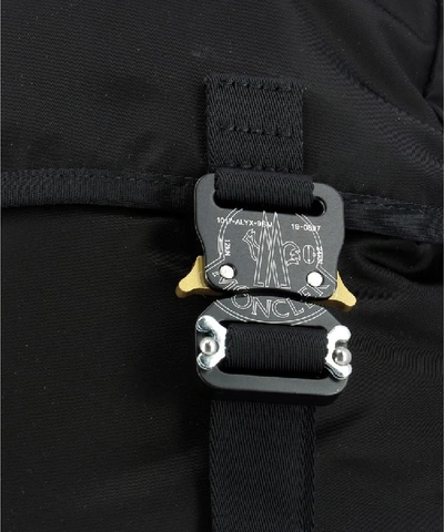 Shop Moncler Genius Moncler X 1017 Alyx 9sm Buckle Detailed Backpack In Black