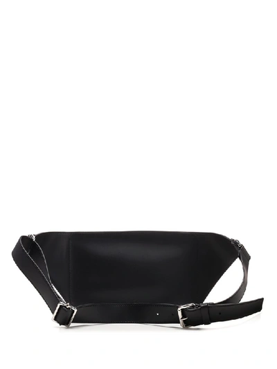 Shop Valentino Vltn Belt Bag In Black