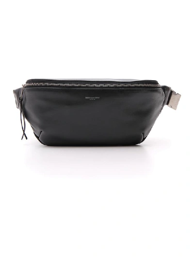 Shop Saint Laurent Classic Belt Bag In Black