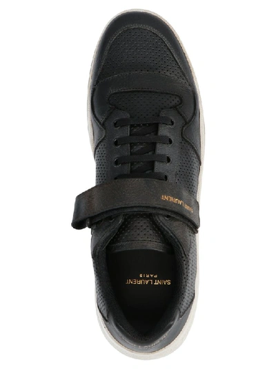 Shop Saint Laurent Sl24 Sneakers In Black