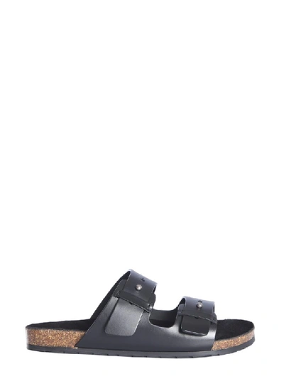 Shop Saint Laurent Jimmy Sandals In Black