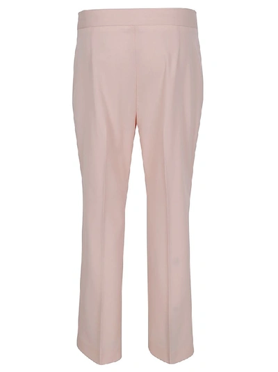 Shop Stella Mccartney Cropped Tailored Pants In Pink