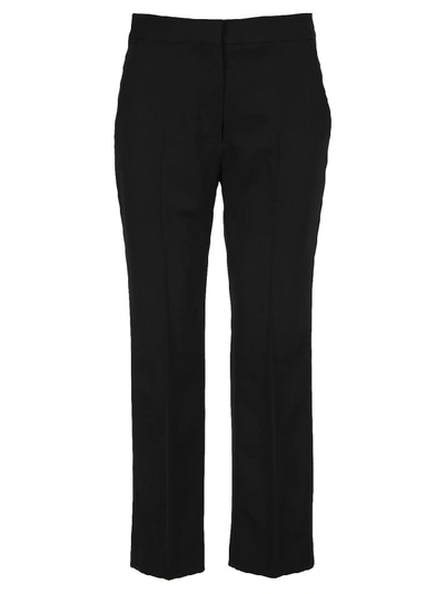 Shop Stella Mccartney Cropped Tailored Pants In Black